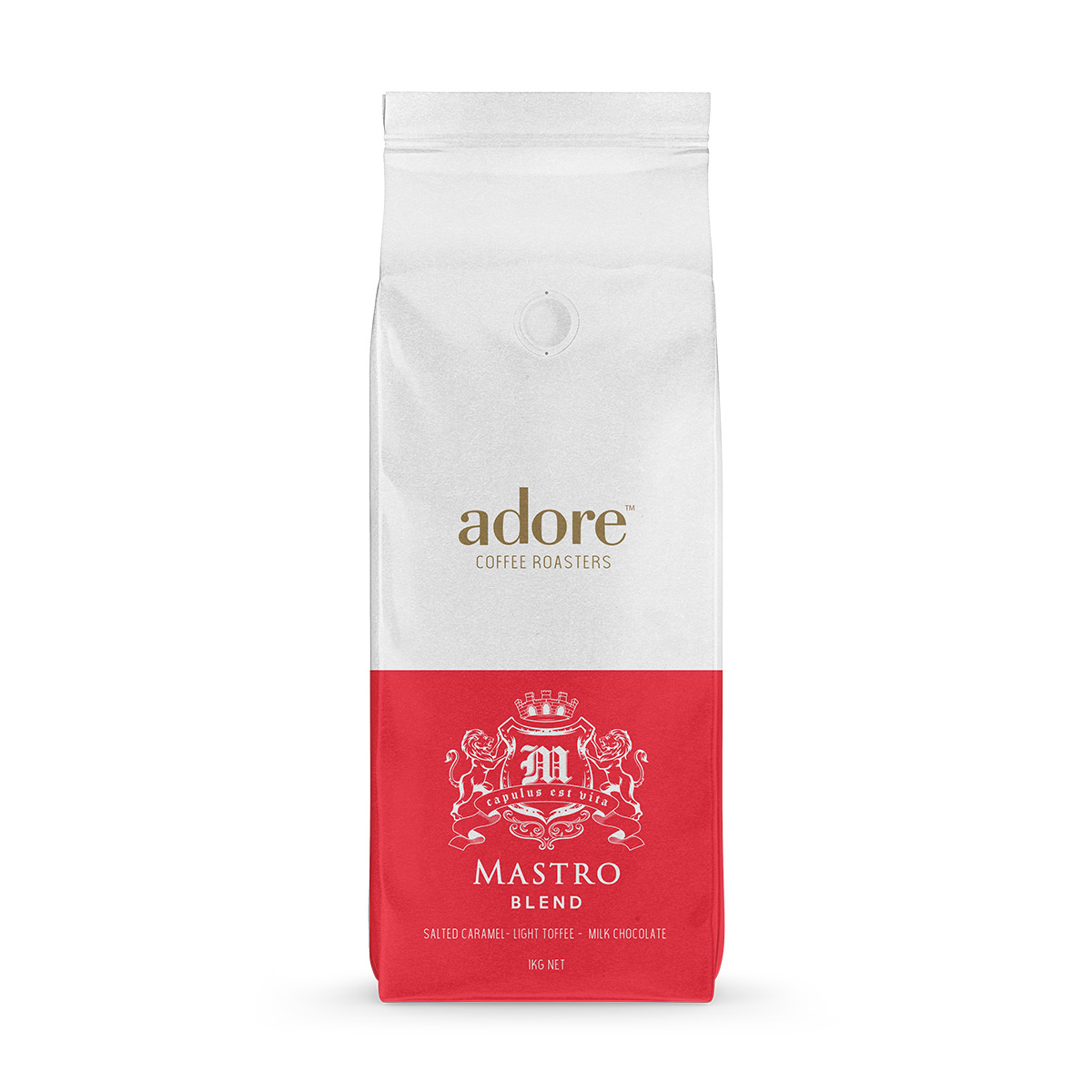 product mastro bag 1kg Image of 1kg bag Mastro specialty coffee beans blend