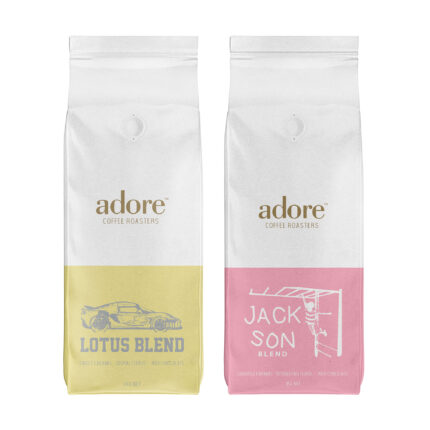 Light Roast Pack, Lotus and Jackson specialty coffee blends.